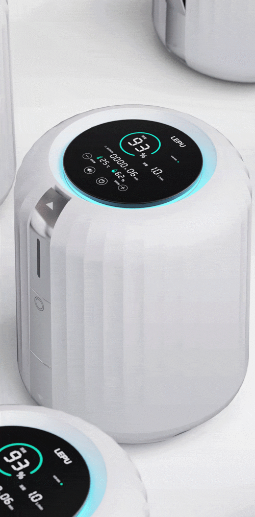 智能守護(hù)，呼吸之間——Clf加利弗為樂(lè)普匠心打造家用保健制氧機(jī)